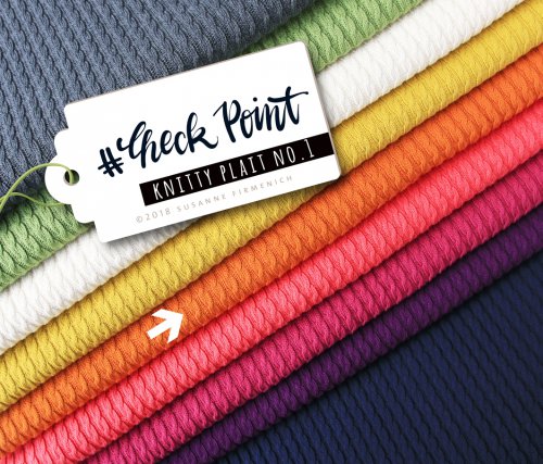 Bio Strick - Knitty Plait No. 1 - nepal - Check Point - Hamburger Liebe
